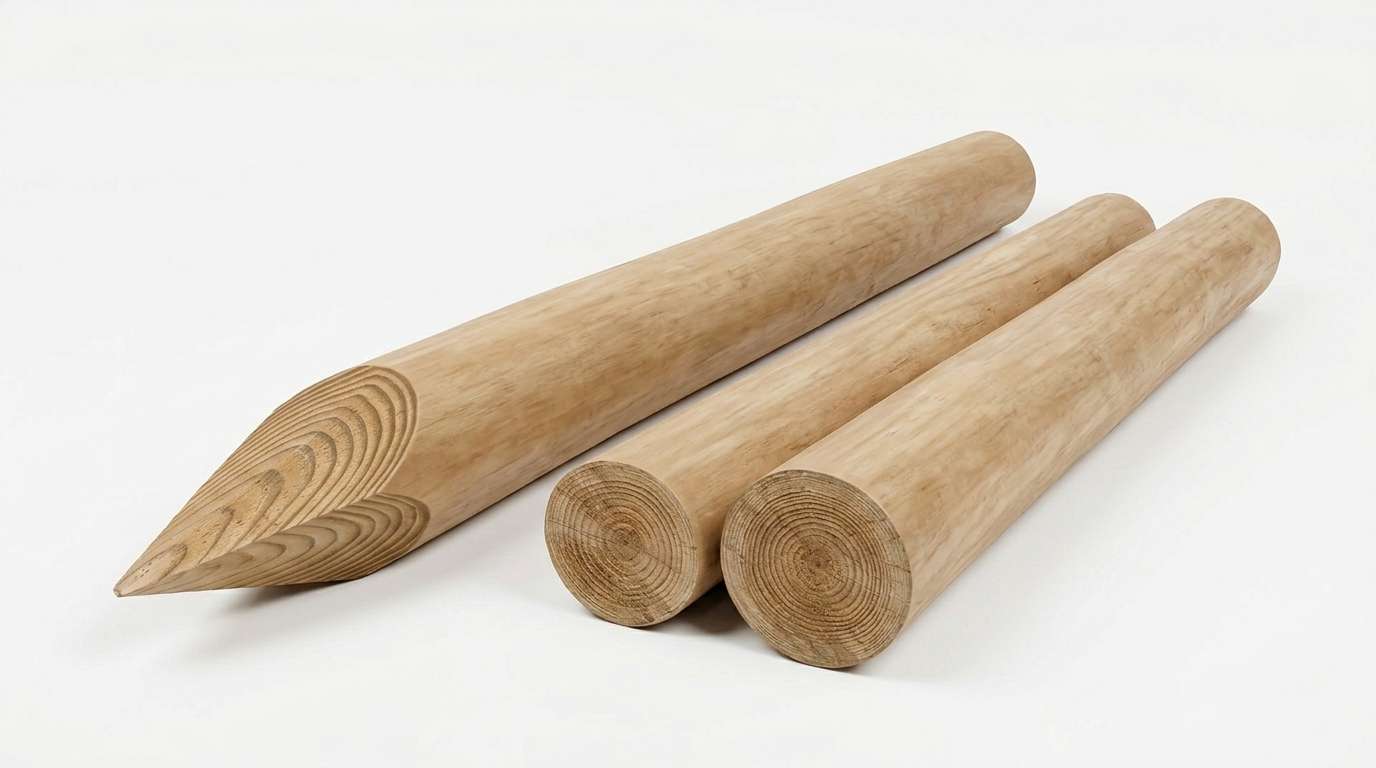 Round Farm Posts & Rails